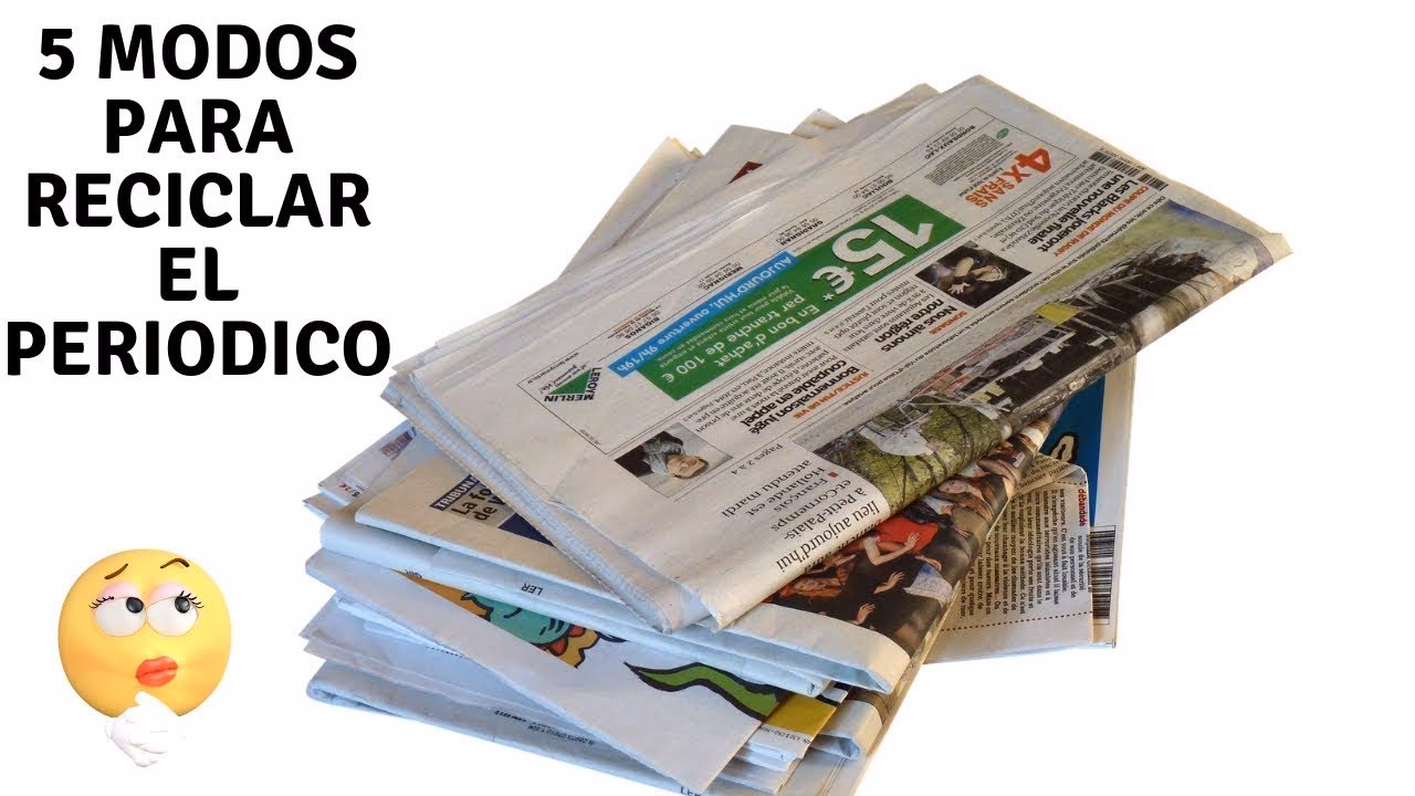 ¿Qué son las manualidades fáciles para niños con papel periódico?