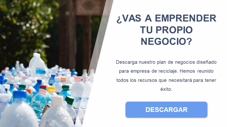 ¿Cómo puedo reunir plástico reciclable?