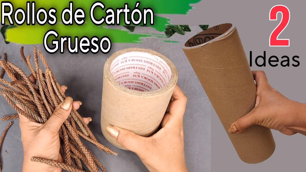 ¿Cómo limpiar los tubos de cartón?