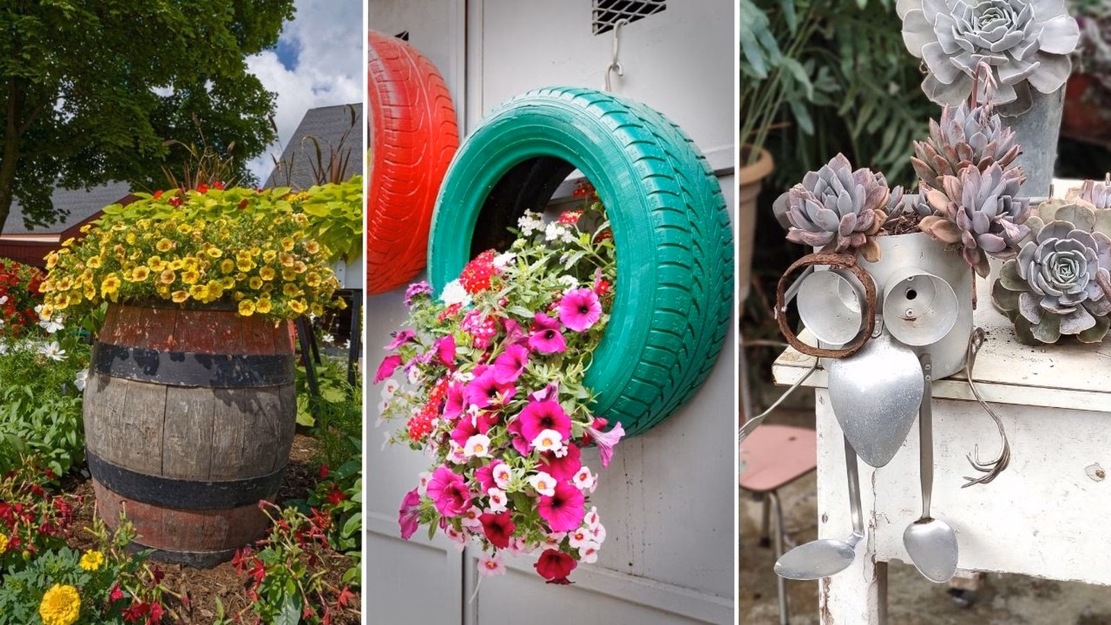 ¿Cómo reciclar un jardín en casa?