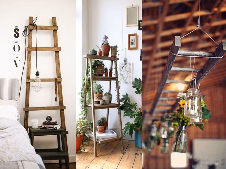 ¿Cómo puedo decorar una escalera de madera?