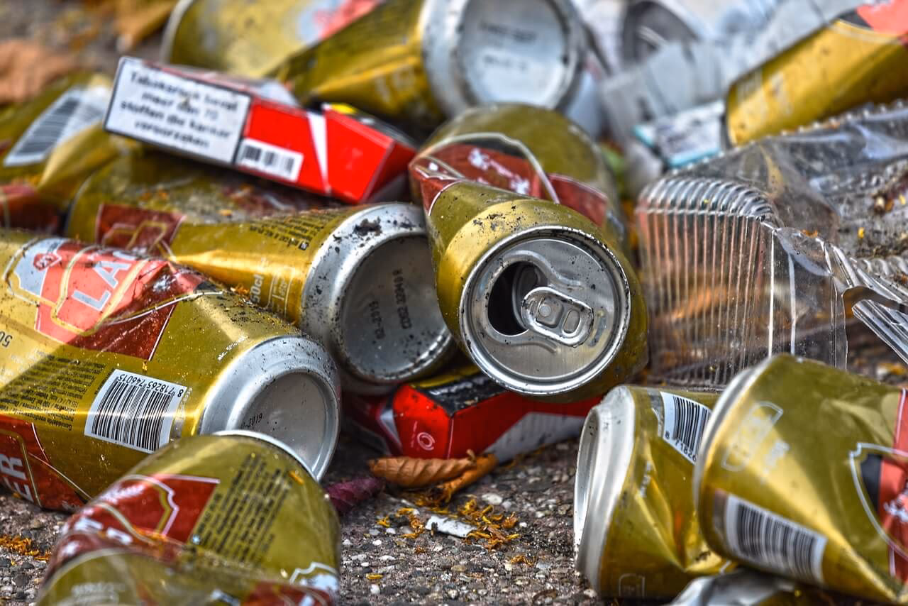 ¿Qué hacer con las latas recicladas?