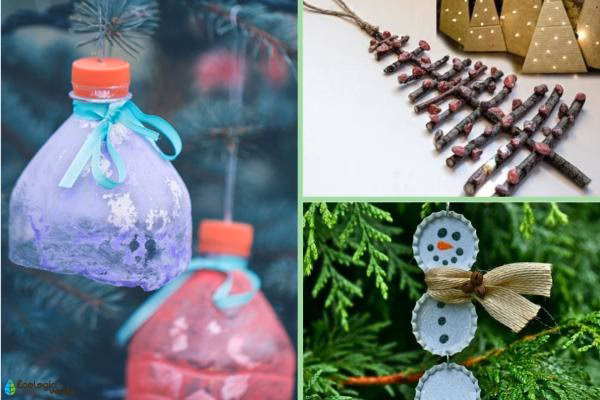 ¿Qué se necesita para hacer decoraciones navideñas?