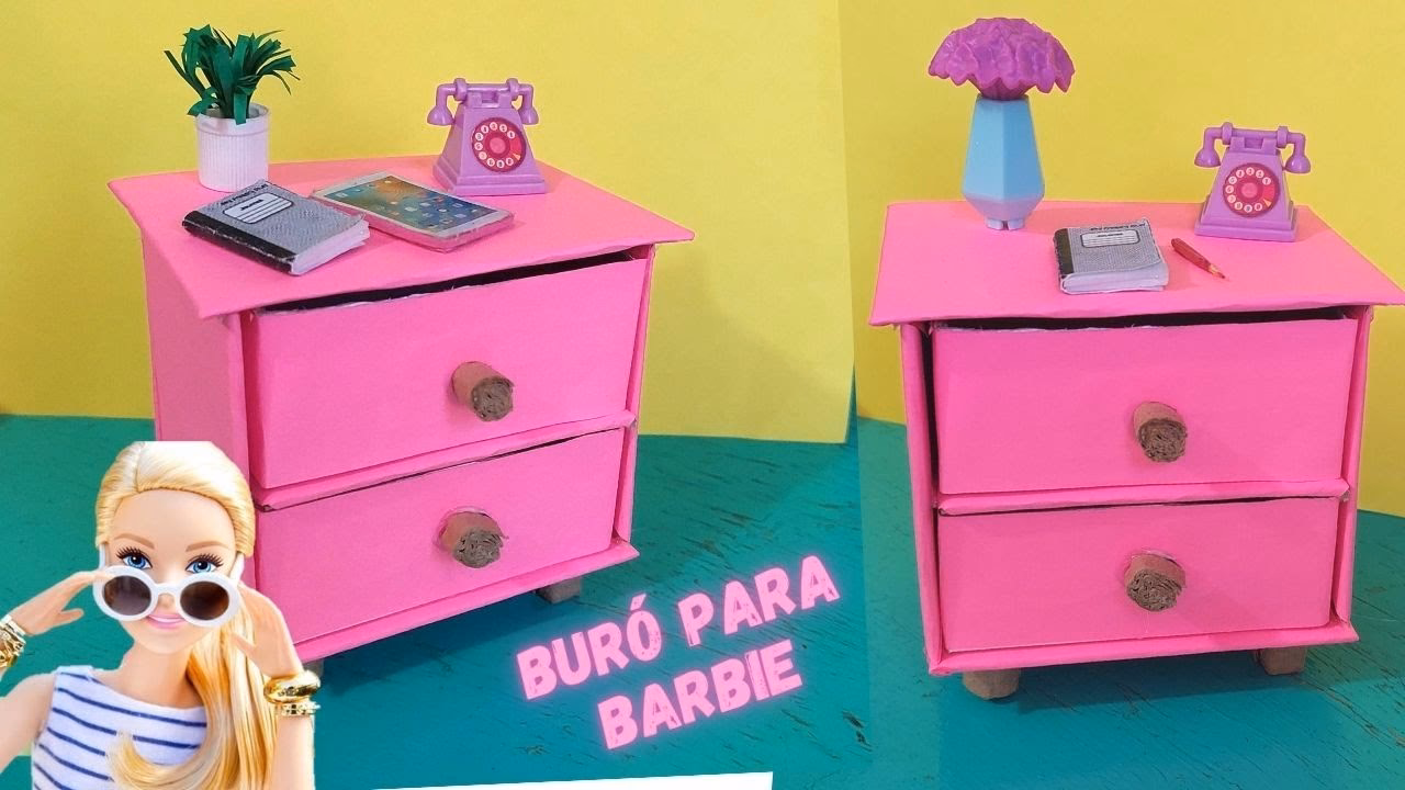¿Cómo crear sillones para Barbie?