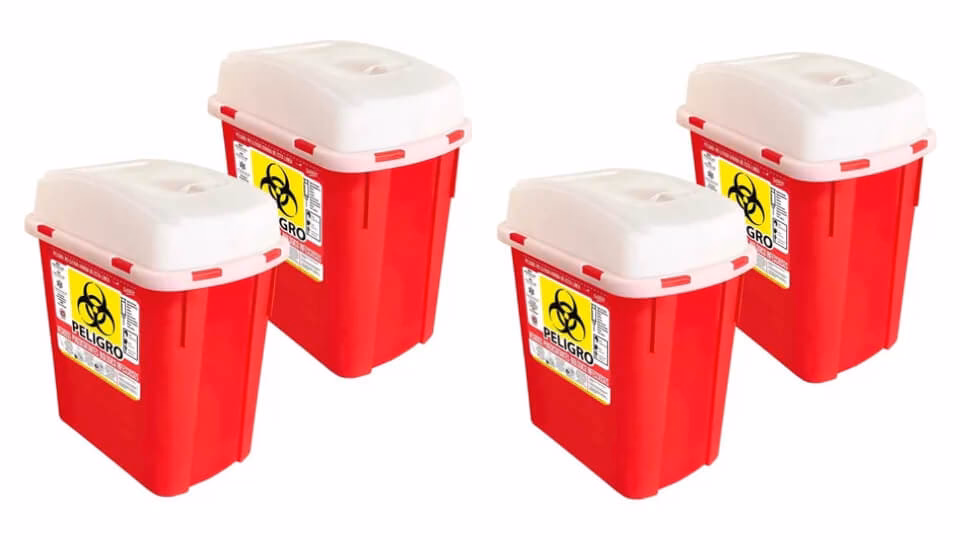 ¿Cómo se recolectan los residuos patógenos?