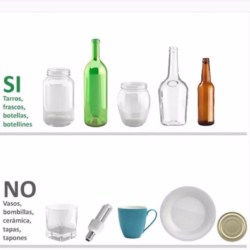 ¿Qué es un contenedor de reciclaje de vidrio?