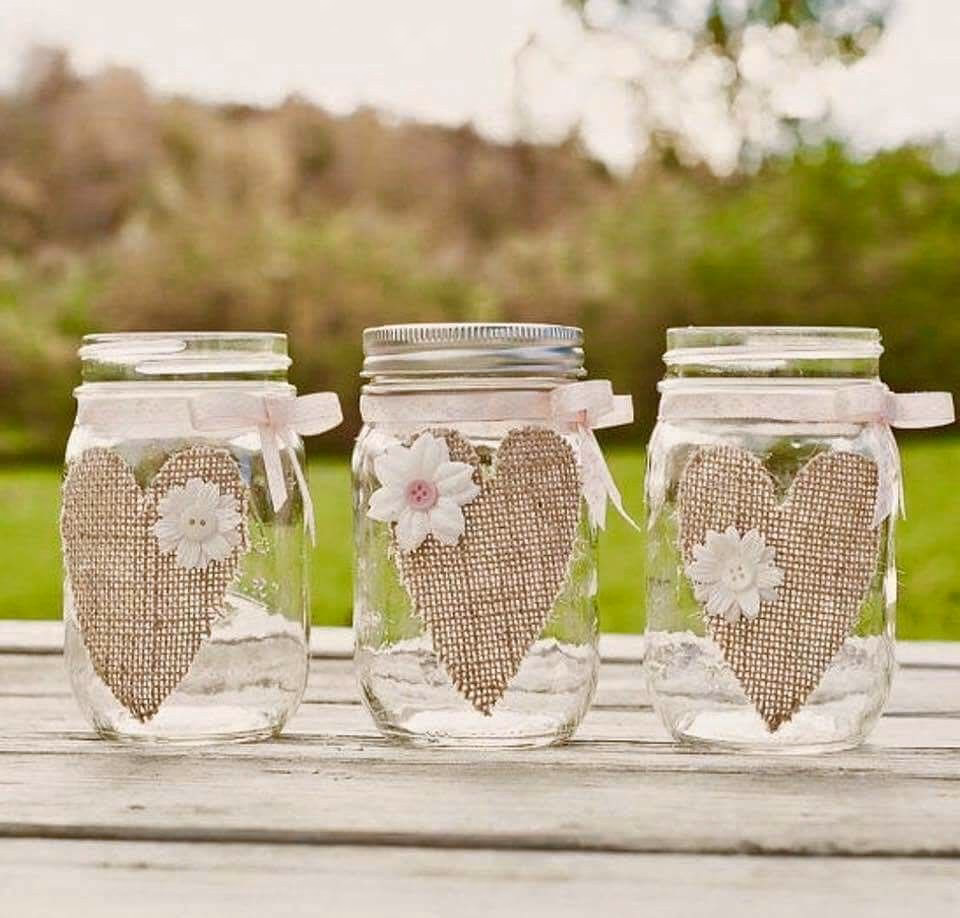 ¿Cómo usar frascos de vidrio reciclados?