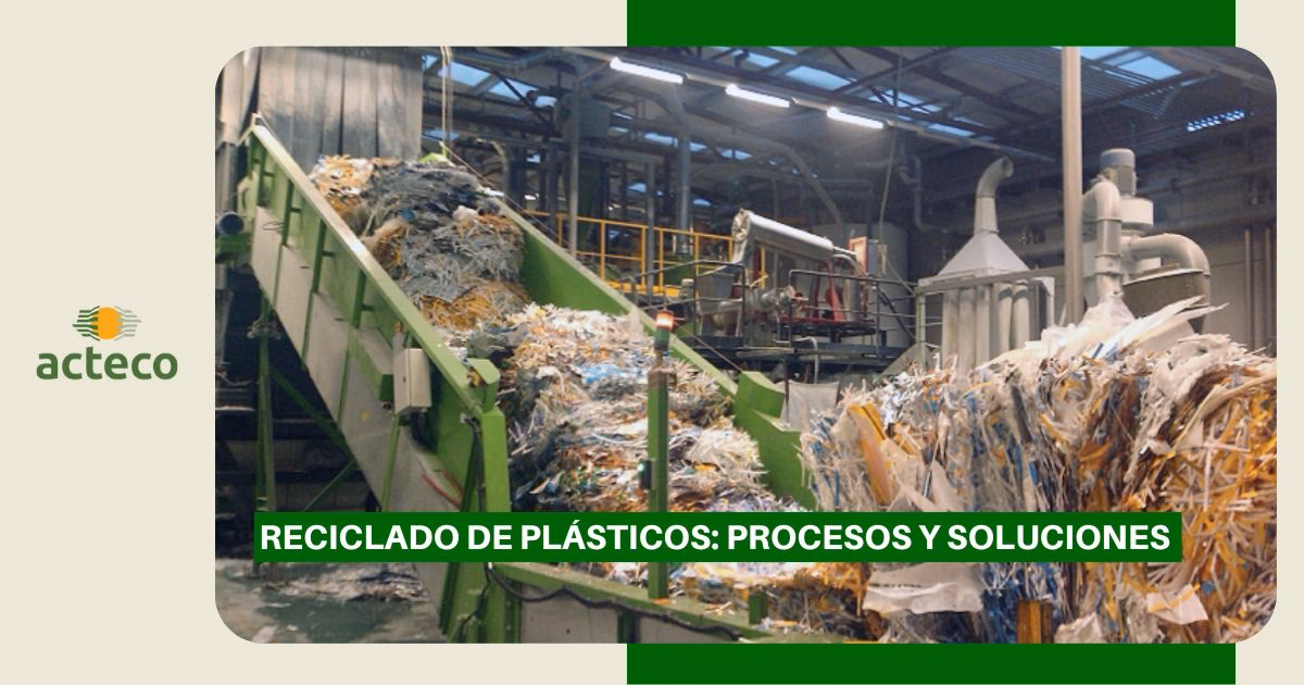 ¿Qué es el tratamiento de plásticos y residuos sólidos para el reciclaje?