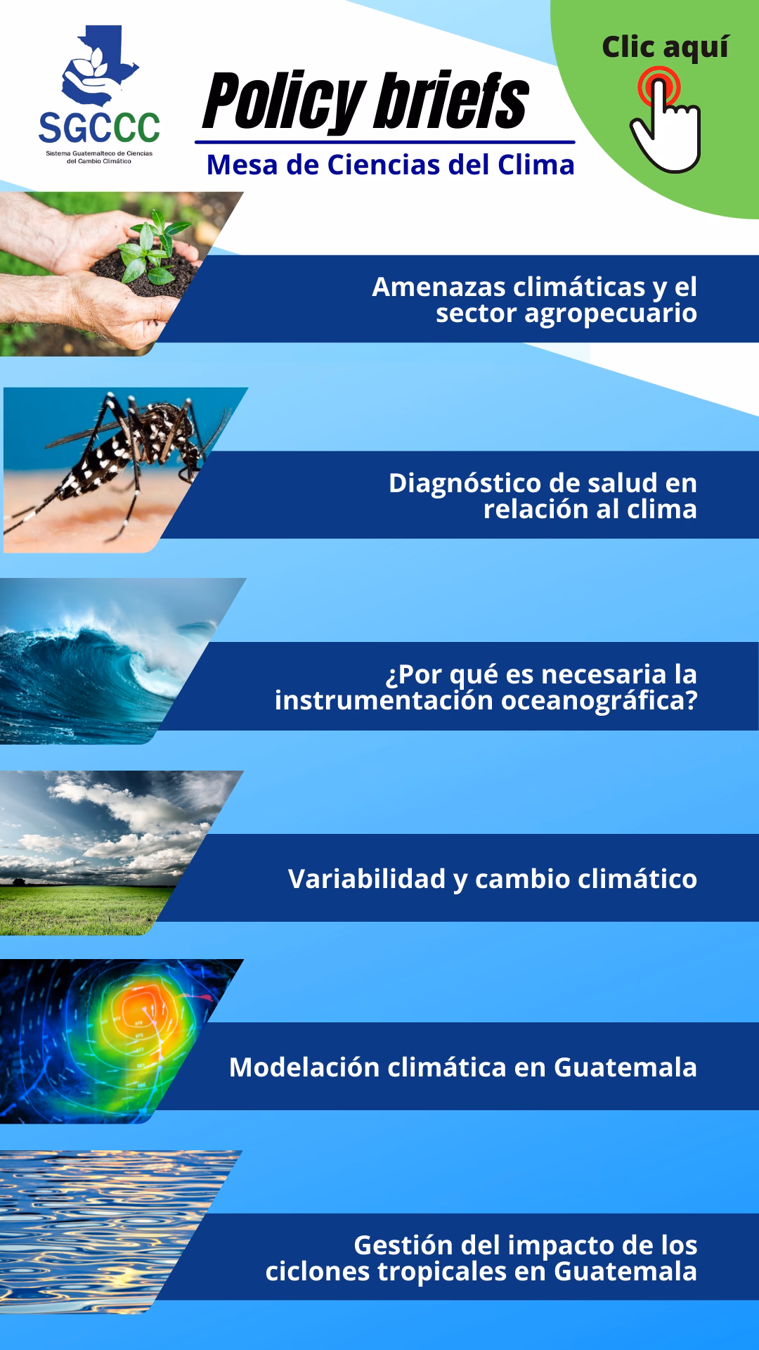 ¿Qué responsabilidad tienen los guatemaltecos en relación al cambio climático?