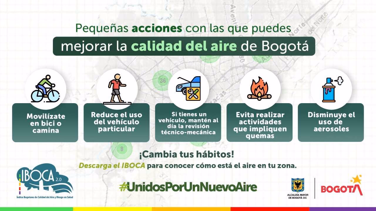 ¿Cómo reducir la contaminación del aire?