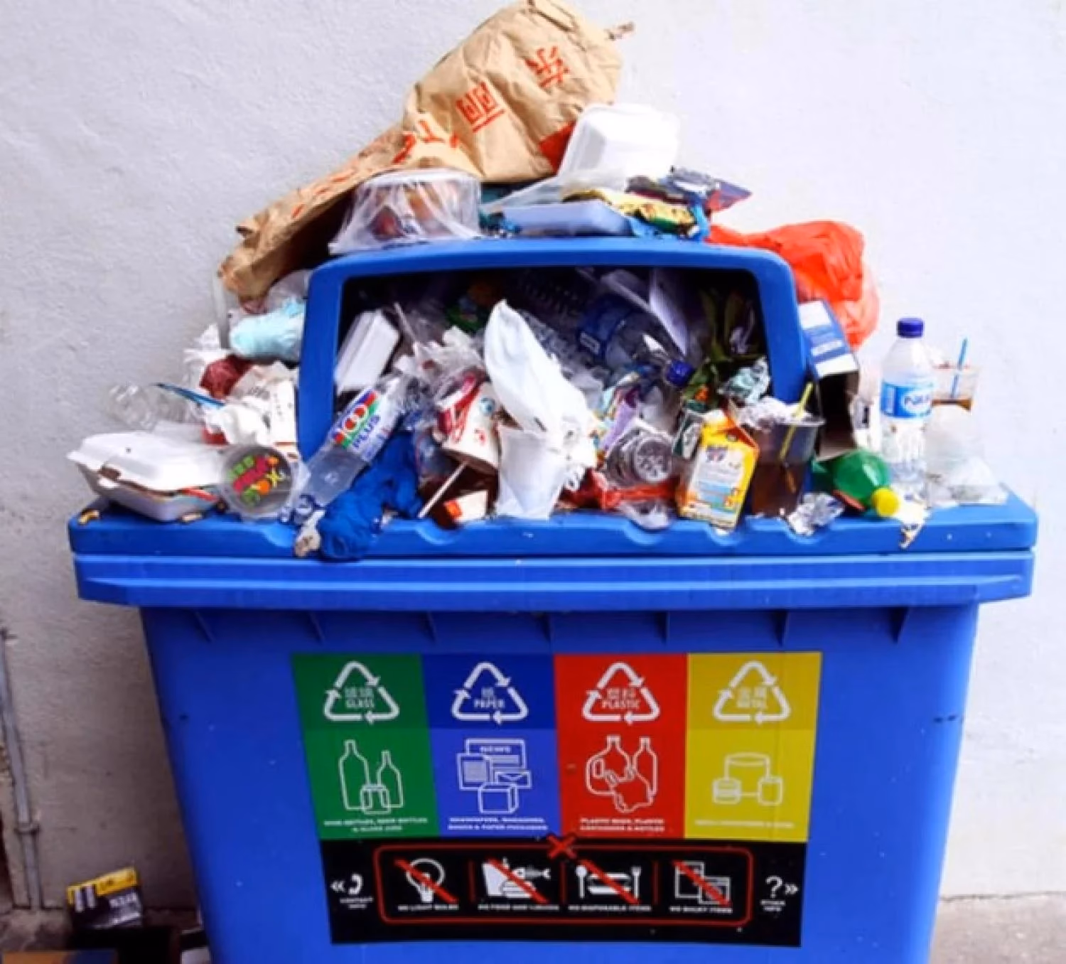 What happens if your recycling is contaminated?