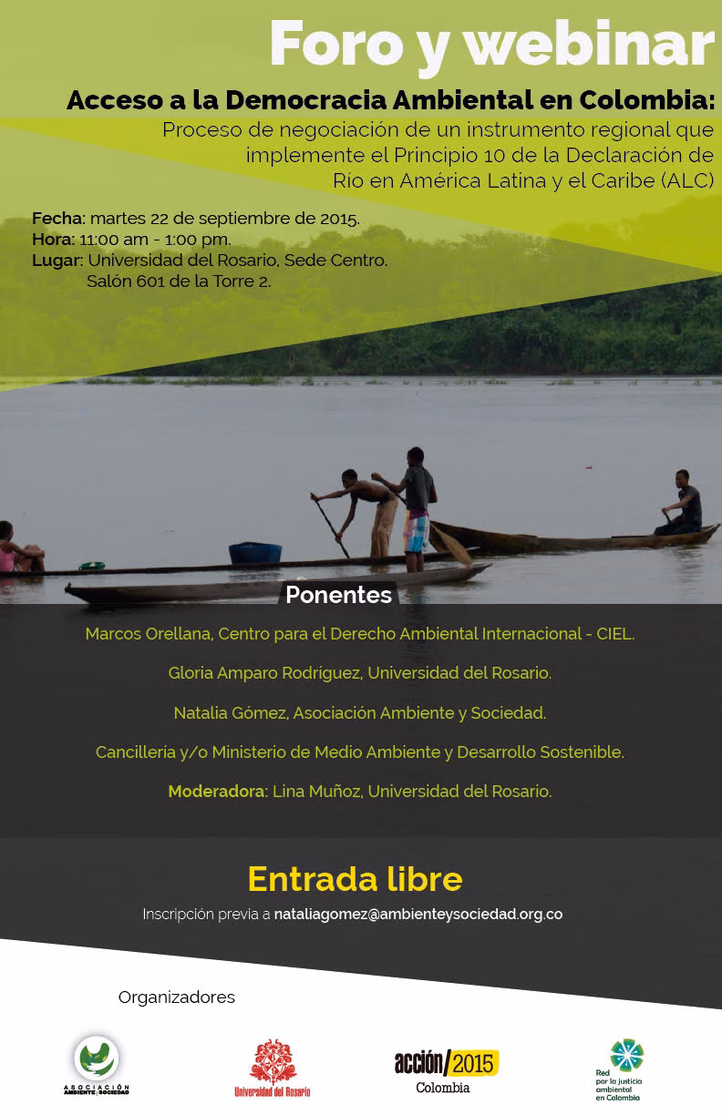 ¿Qué es la red por la justicia ambiental en Colombia?