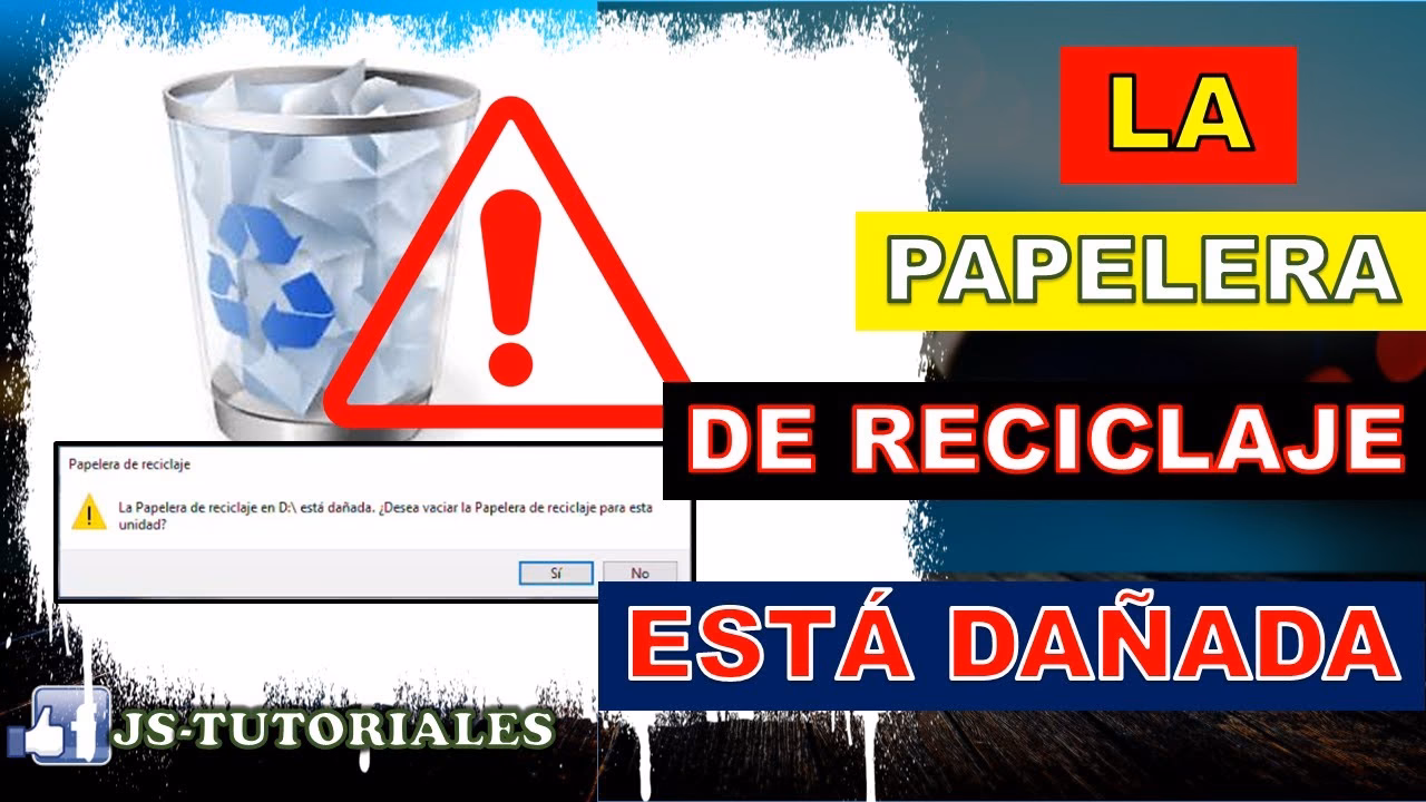 ¿Qué pasa si un archivo DLL de la Papelera de reciclaje se corrompe?