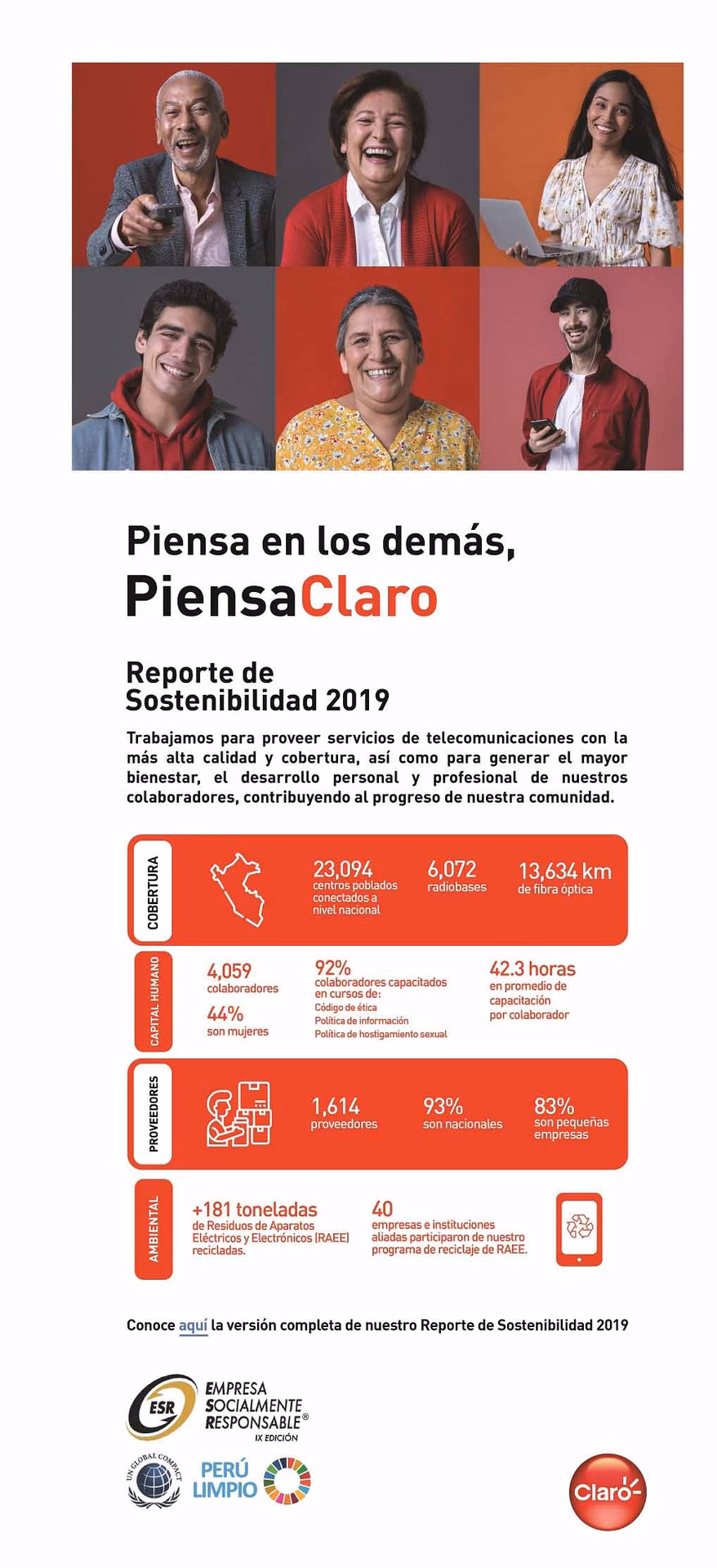 ¿Qué es la estrategia de sostenibilidad de claro?