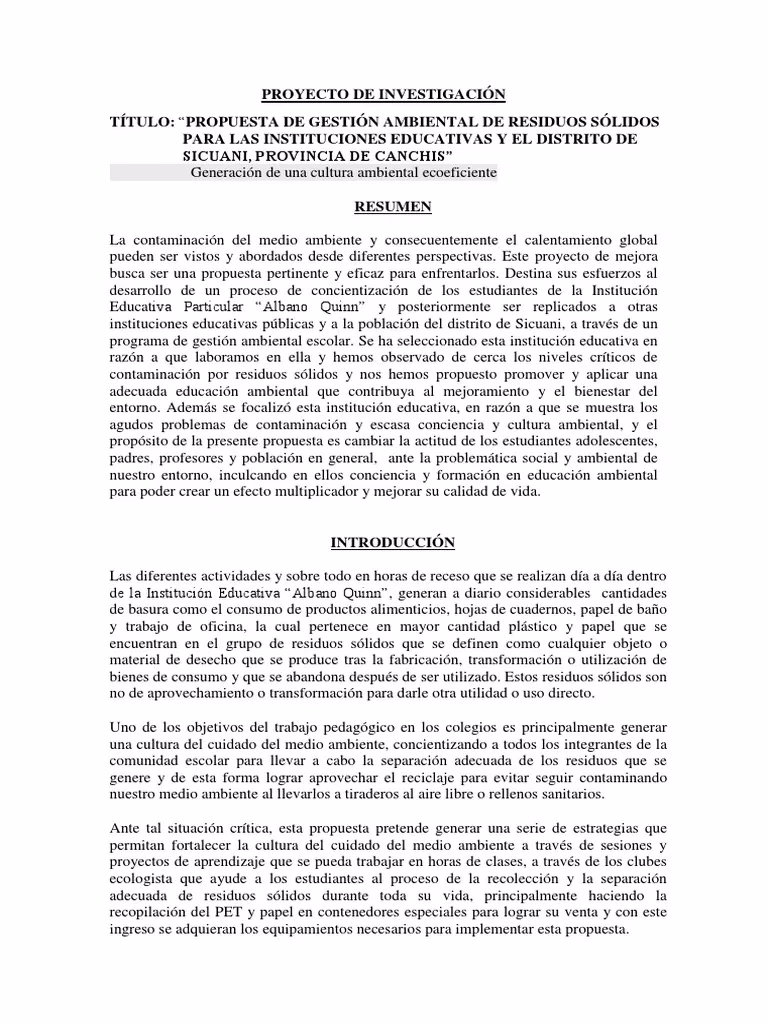 ¿Cuál es el objetivo de la tesis gestión ambiental y del territorio?