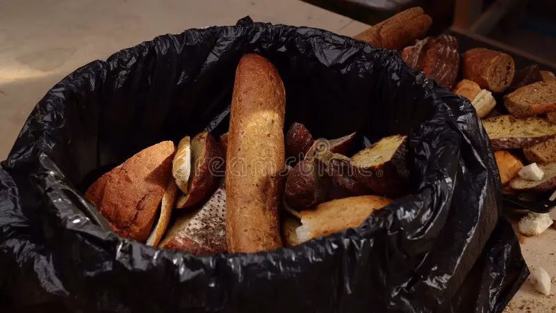 ¿Cuáles son los residuos de la panadería?