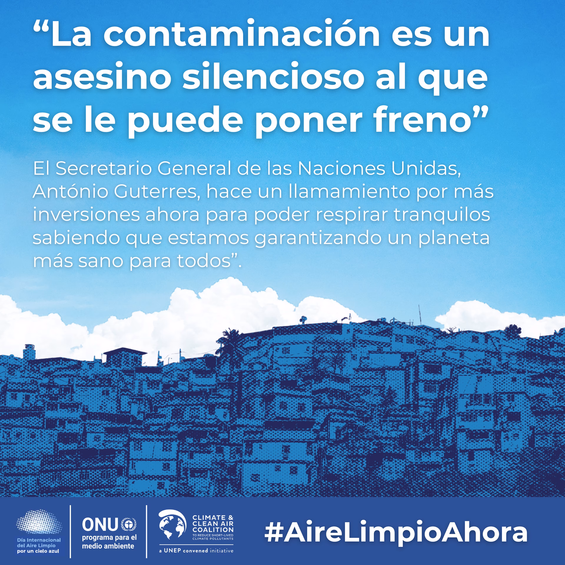¿Cuál es el objetivo de la contaminación del aire?