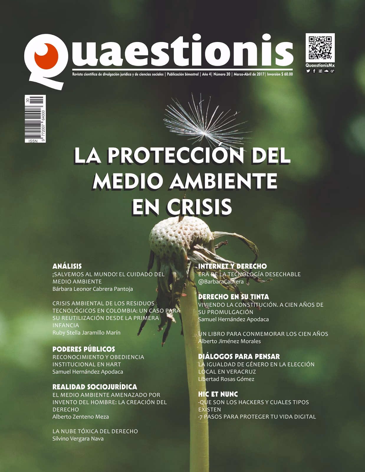 ¿Qué temas aborda la revista ambienta?