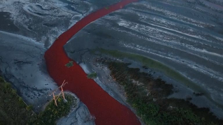 Is a stream in Buenos Aires toxic?