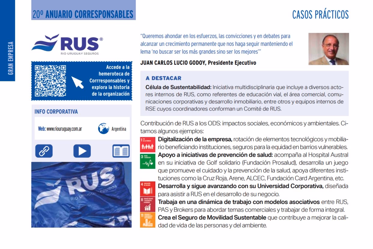 ¿Qué certificación tiene Río Uruguay Seguros?