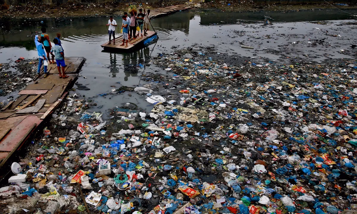 How does rubbish pollution affect human health?