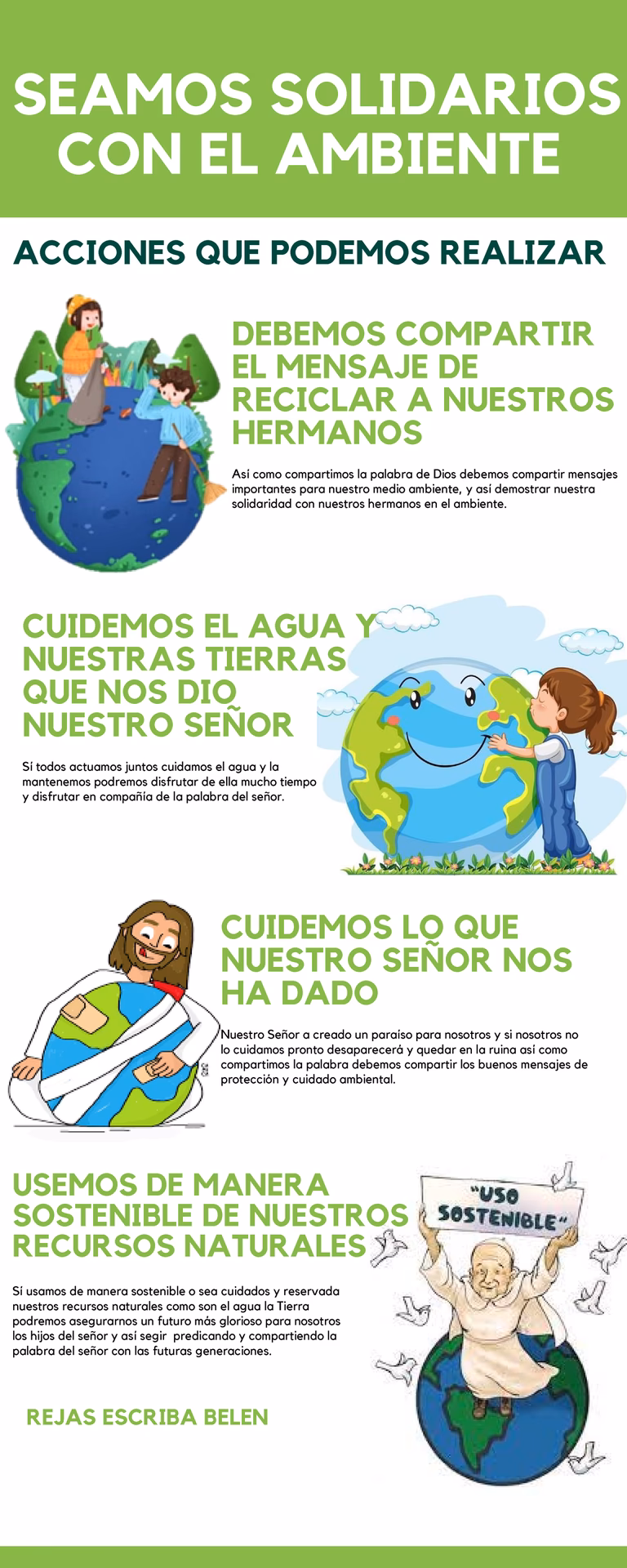 ¿Qué es la solidaridad con el medio ambiente?