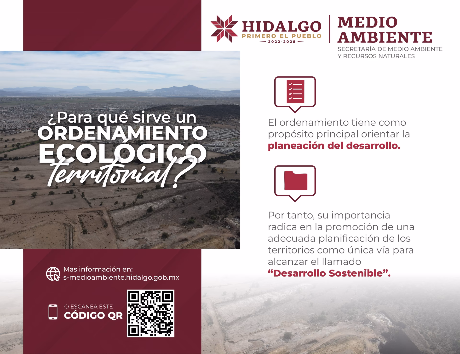 ¿Quién es la Secretaria de Medio Ambiente y recursos naturales en Hidalgo?