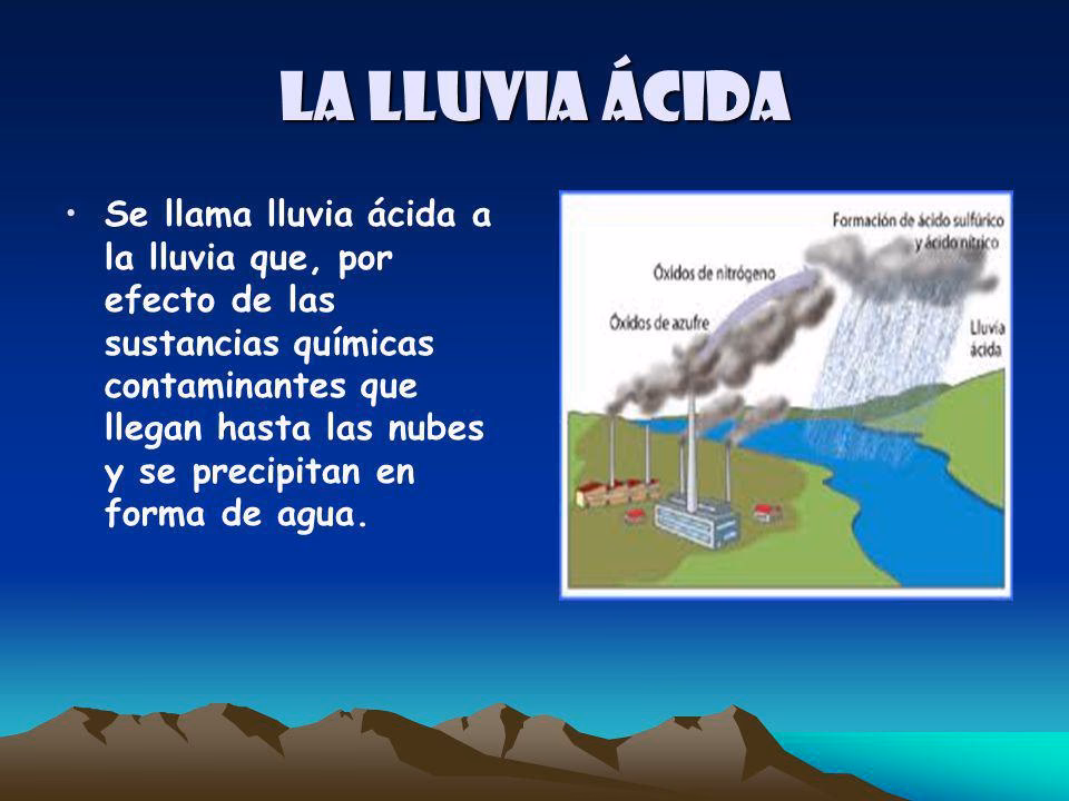 ¿Cómo reducir la lluvia ácida?