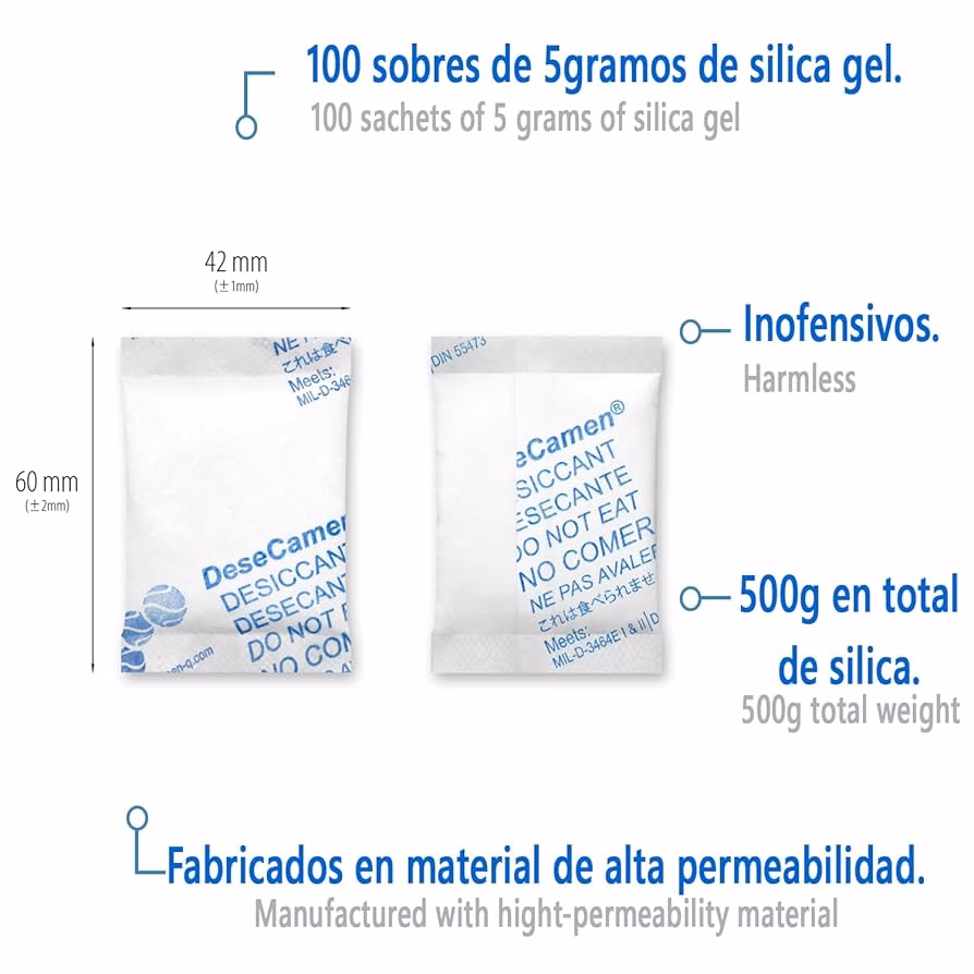 ¿Qué es el gel de sílice azul?