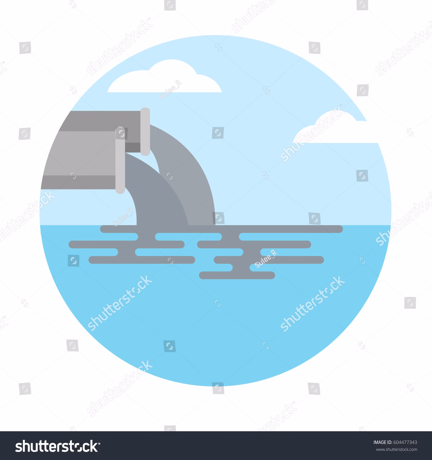 ¿Cuál es el porcentaje de los cuerpos de agua que presentan algún signo de contaminación?