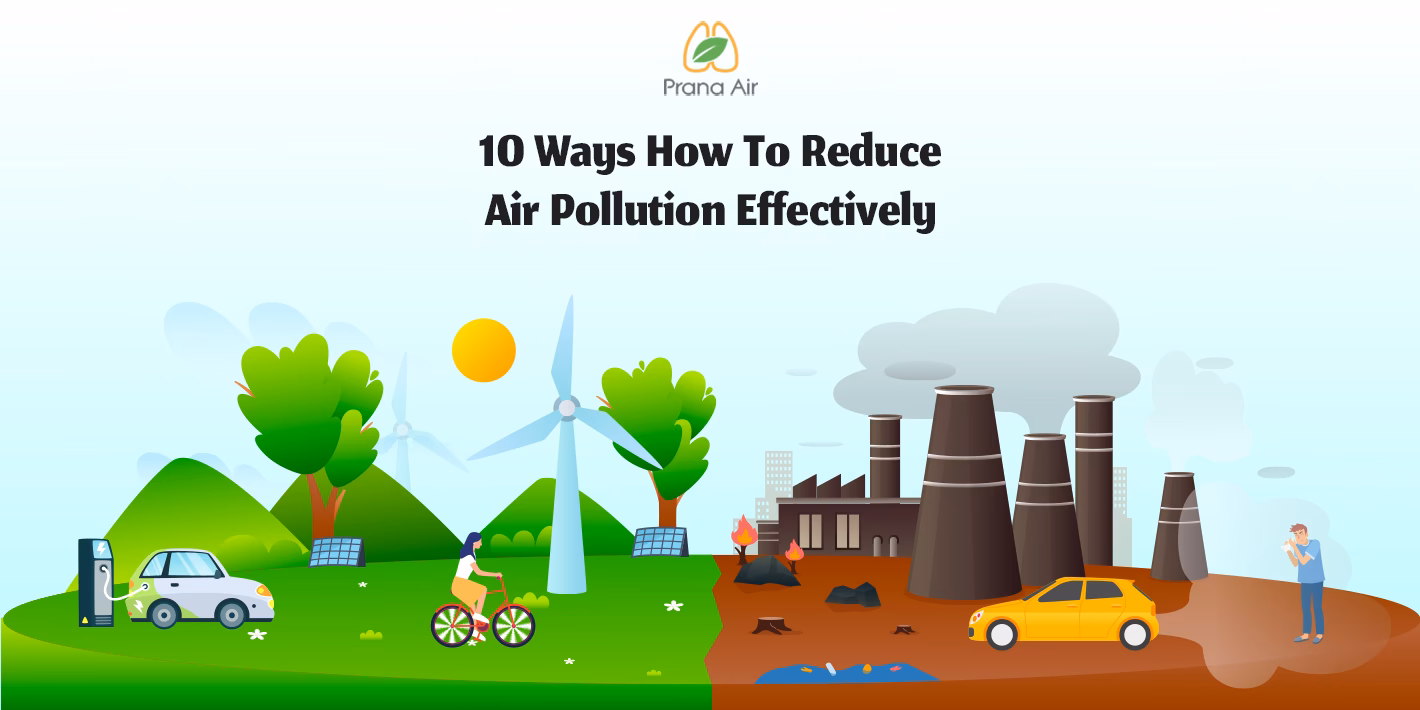 ¿Cuáles son las soluciones para la contaminación del aire?
