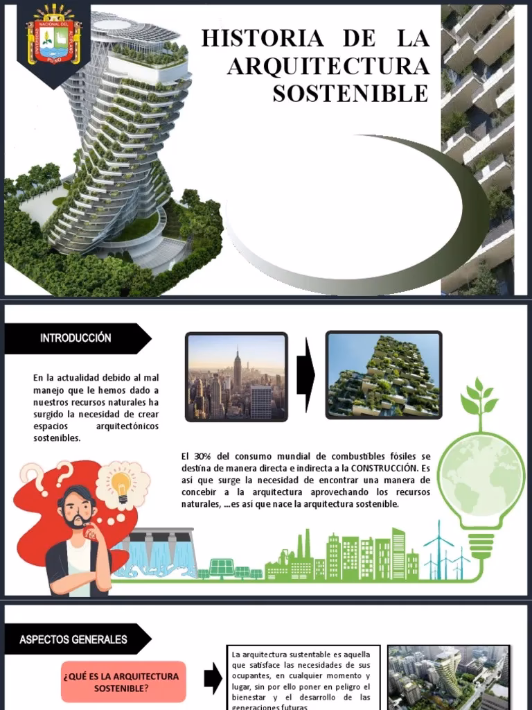 ¿Cuáles son los principios de Arquitectura sustentable?