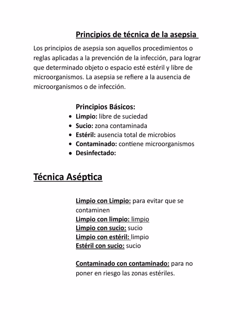 ¿Cuál es la diferencia entre limpio y estéril?