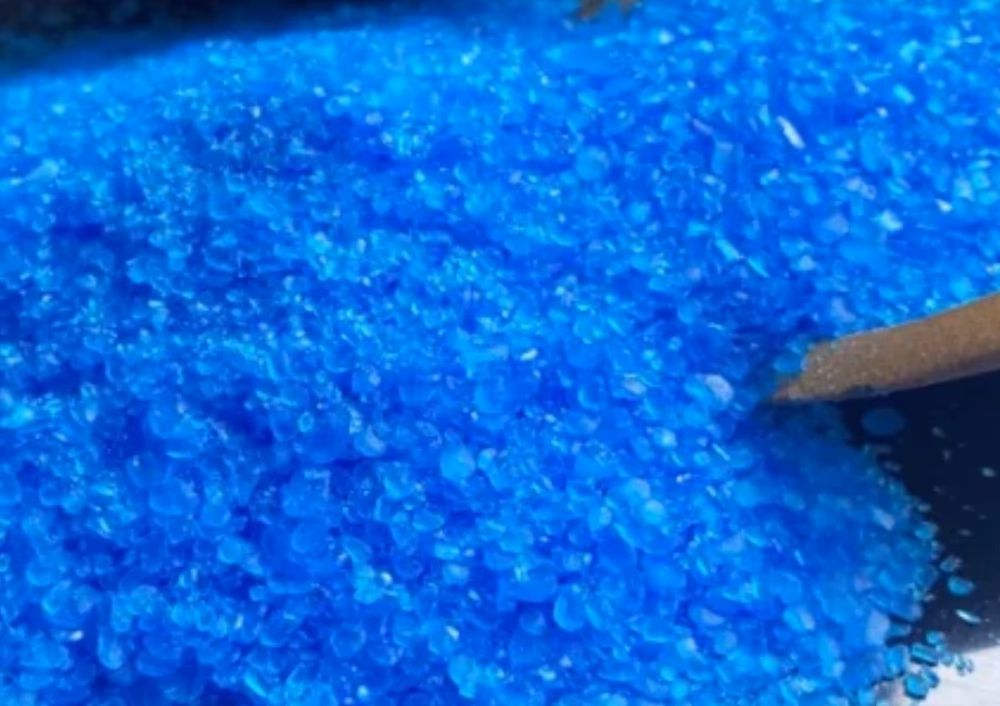 ¿Cómo se encenderá el sulfato de cobre?