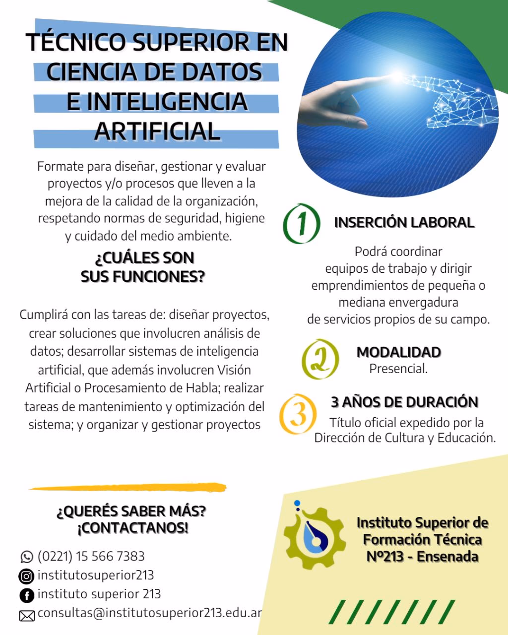 ¿Cuál es la provisión de empleo de un técnico en medio ambiente?