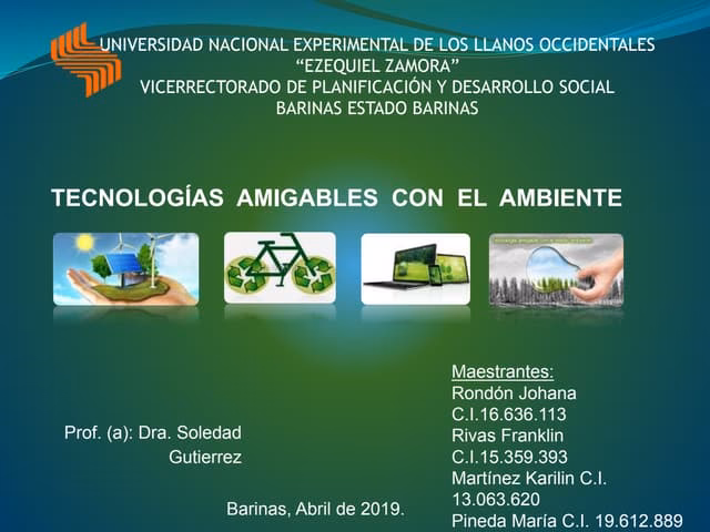 ¿Cuáles son los beneficios ambientales de las tecnologías sostenibles?