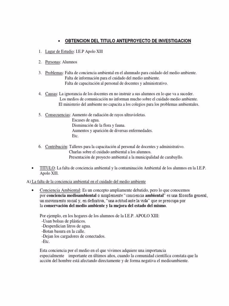 ¿Cuáles son las consecuencias del empobrecimiento del Medio Ambiente?