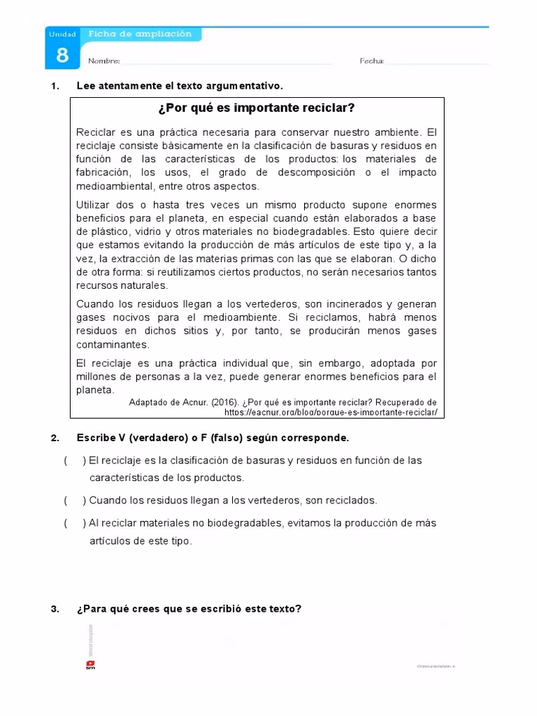 ¿Por qué es importante el reciclaje en el entorno escolar?