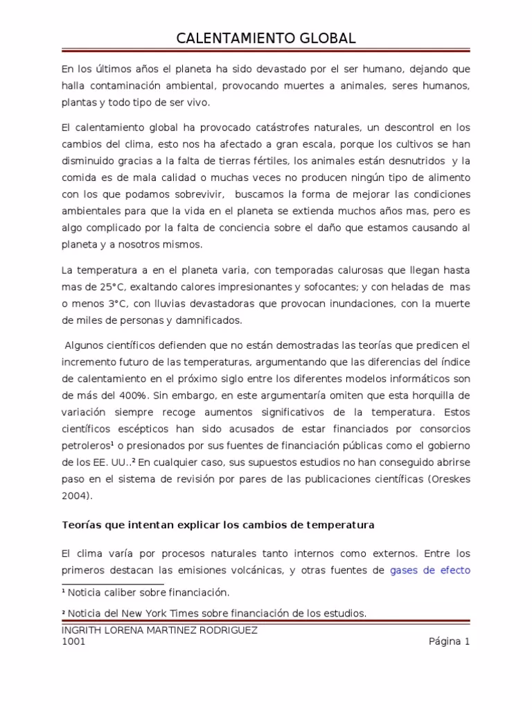 ¿Cuál es el compromiso argentino en el marco del cambio climático?