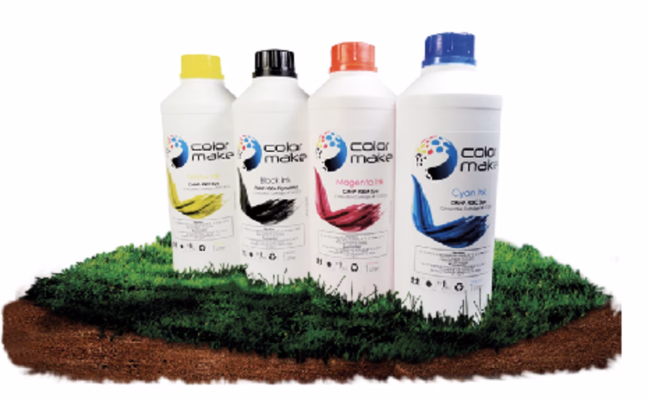 ¿Qué elementos tóxicos no contienen las tintas ecológicas?