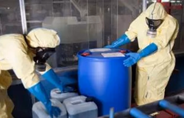 ¿Qué es el muestreo de contaminantes químicos en ambiente de trabajo?