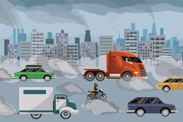 ¿Por qué el transporte no emite tanta contaminación como una industria?