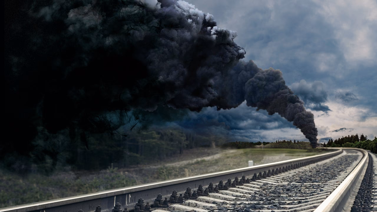 ¿Cuáles son las consecuencias del Transito de trenes por la vía?