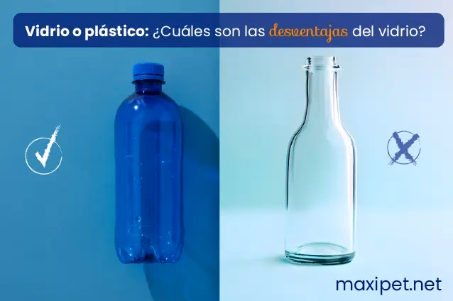 ¿Qué contamina el vidrio y cómo se compara con otros materiales?