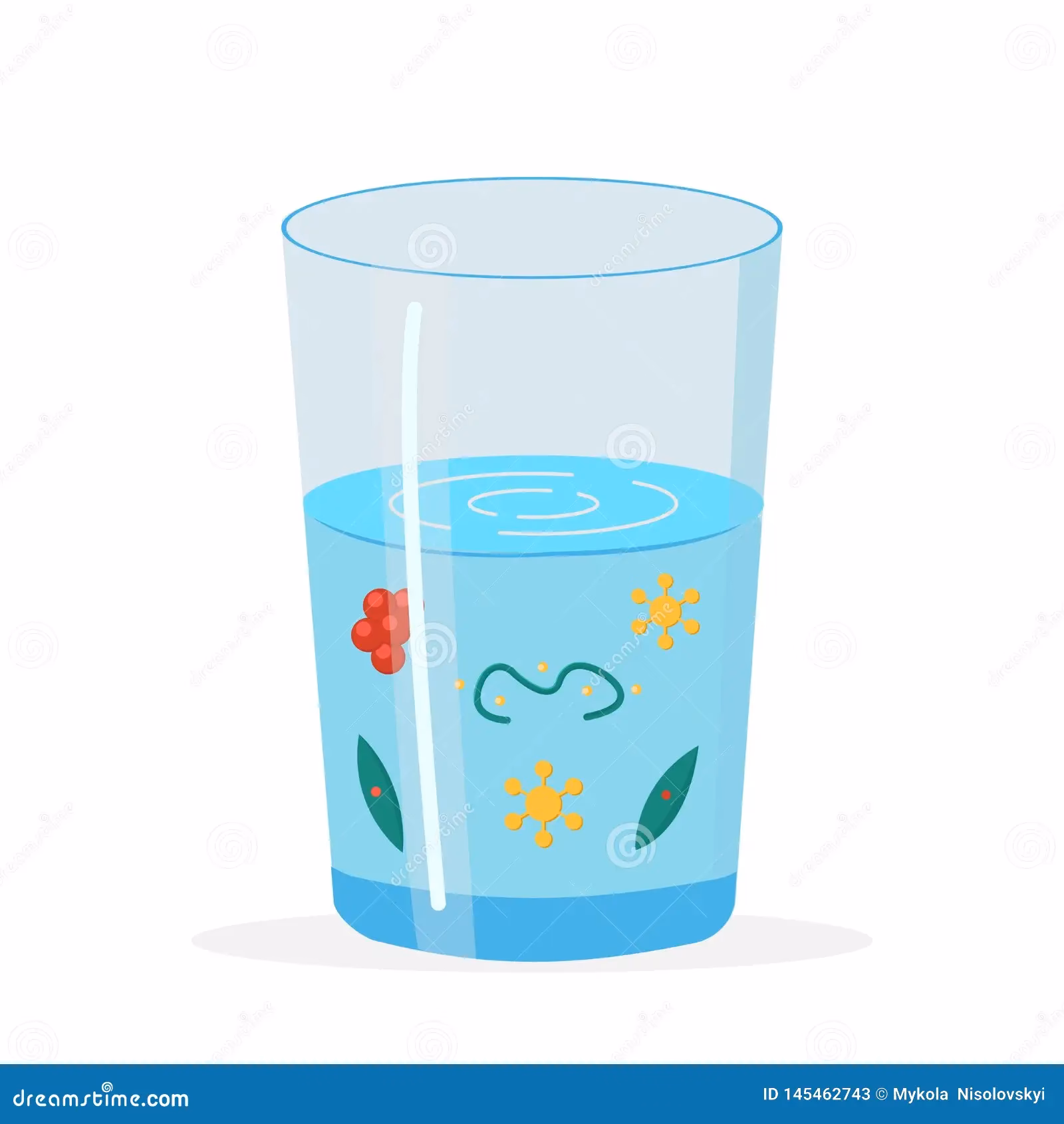 ¿Cómo saber si un vaso de agua está contaminado?