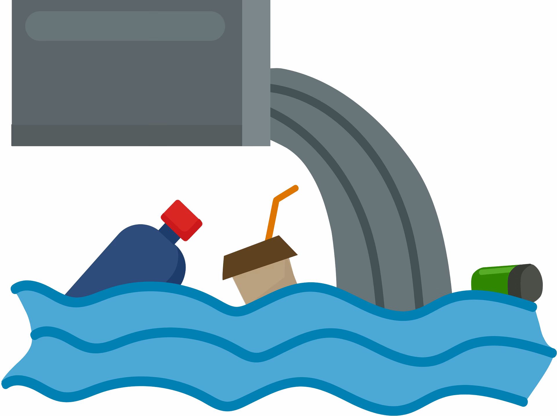 How many water pollution PNGs are there?