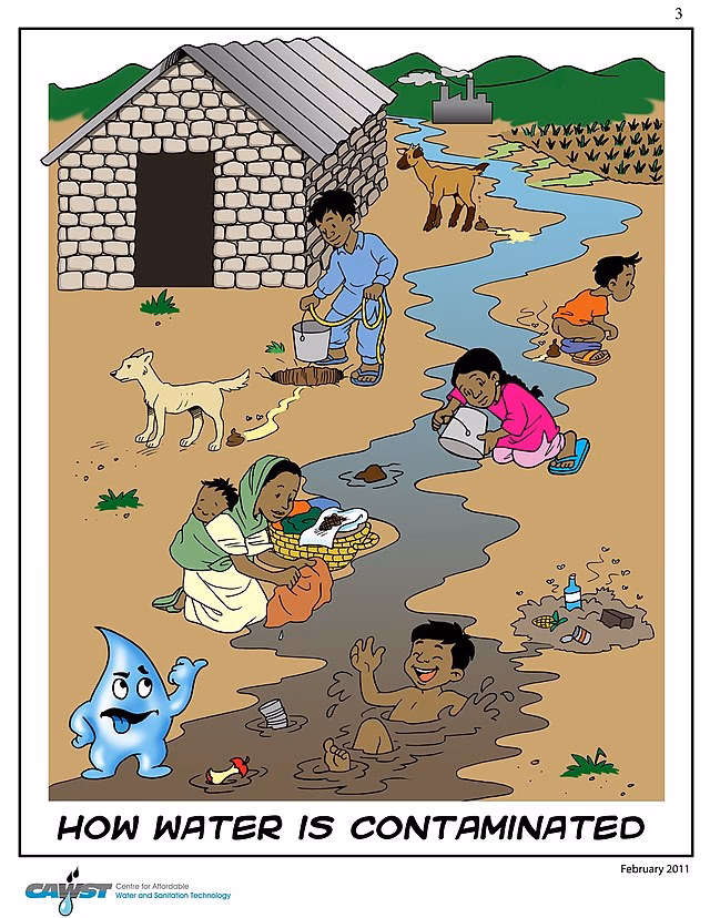 Why is water so vulnerable to pollution?