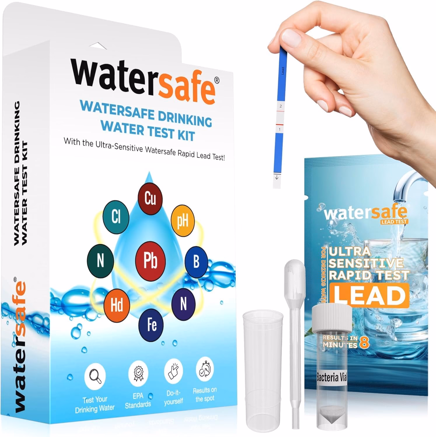 How many water test kits are there?