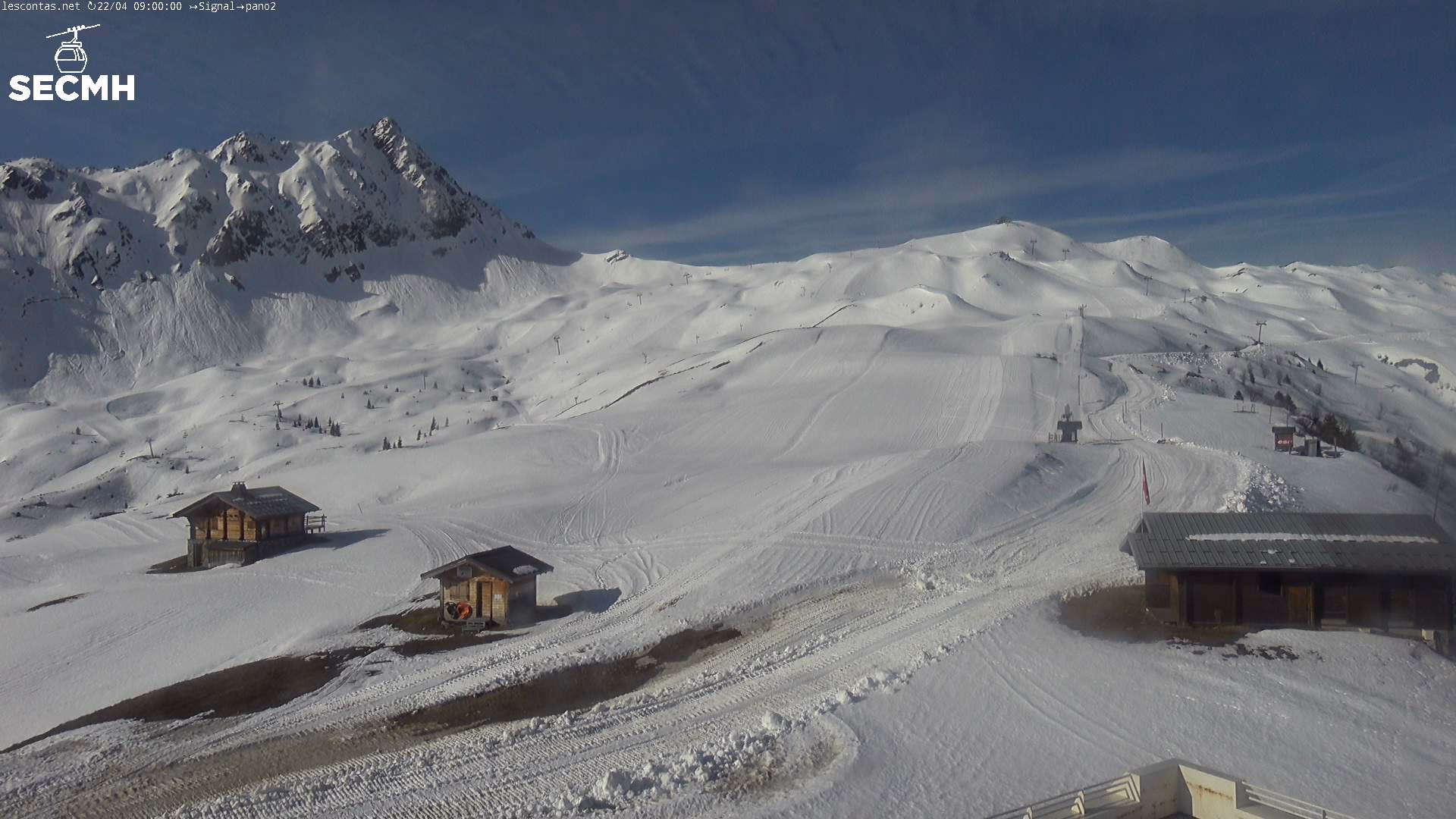 Comment consulter les conditions de ski et la météo des Contamines - Montjoie ?